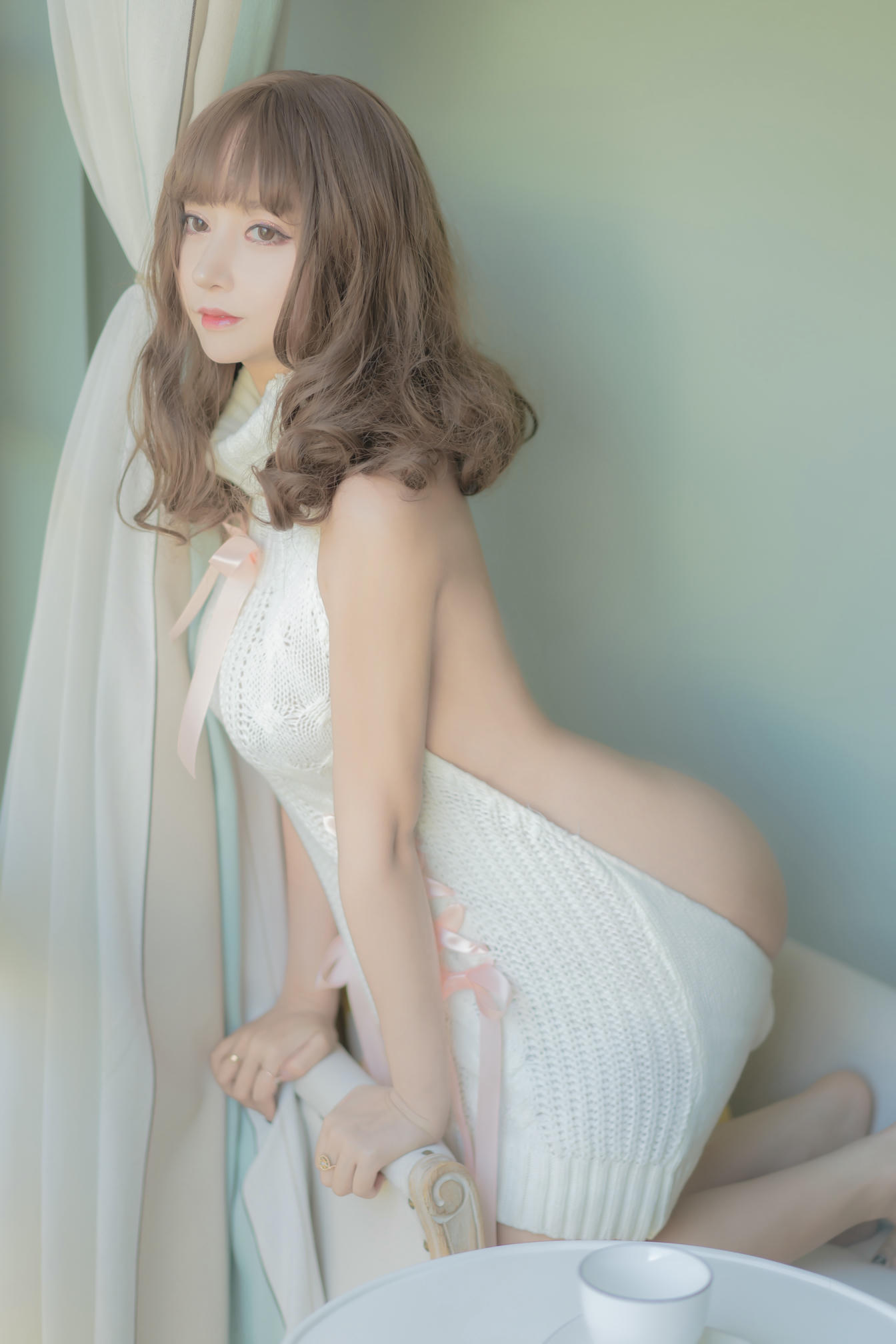 过期米线线喵 NO.068 毛衣 [42P-51MB]_第2集