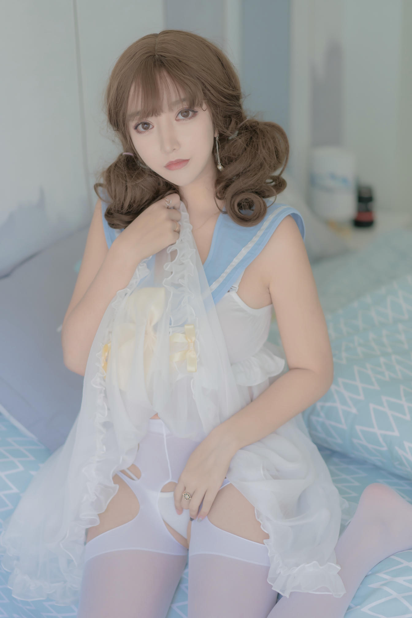 过期米线线喵 NO.071 喝汽水 [55P-63MB]_第2集