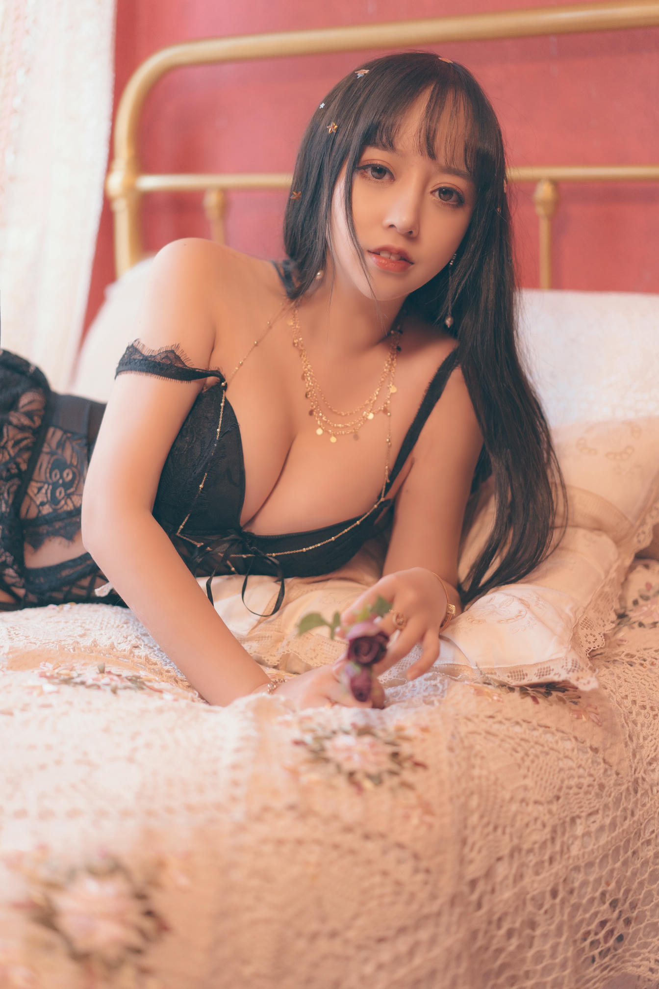 过期米线线喵 NO.072 6点半的月亮 [64P-227MB]_第1集