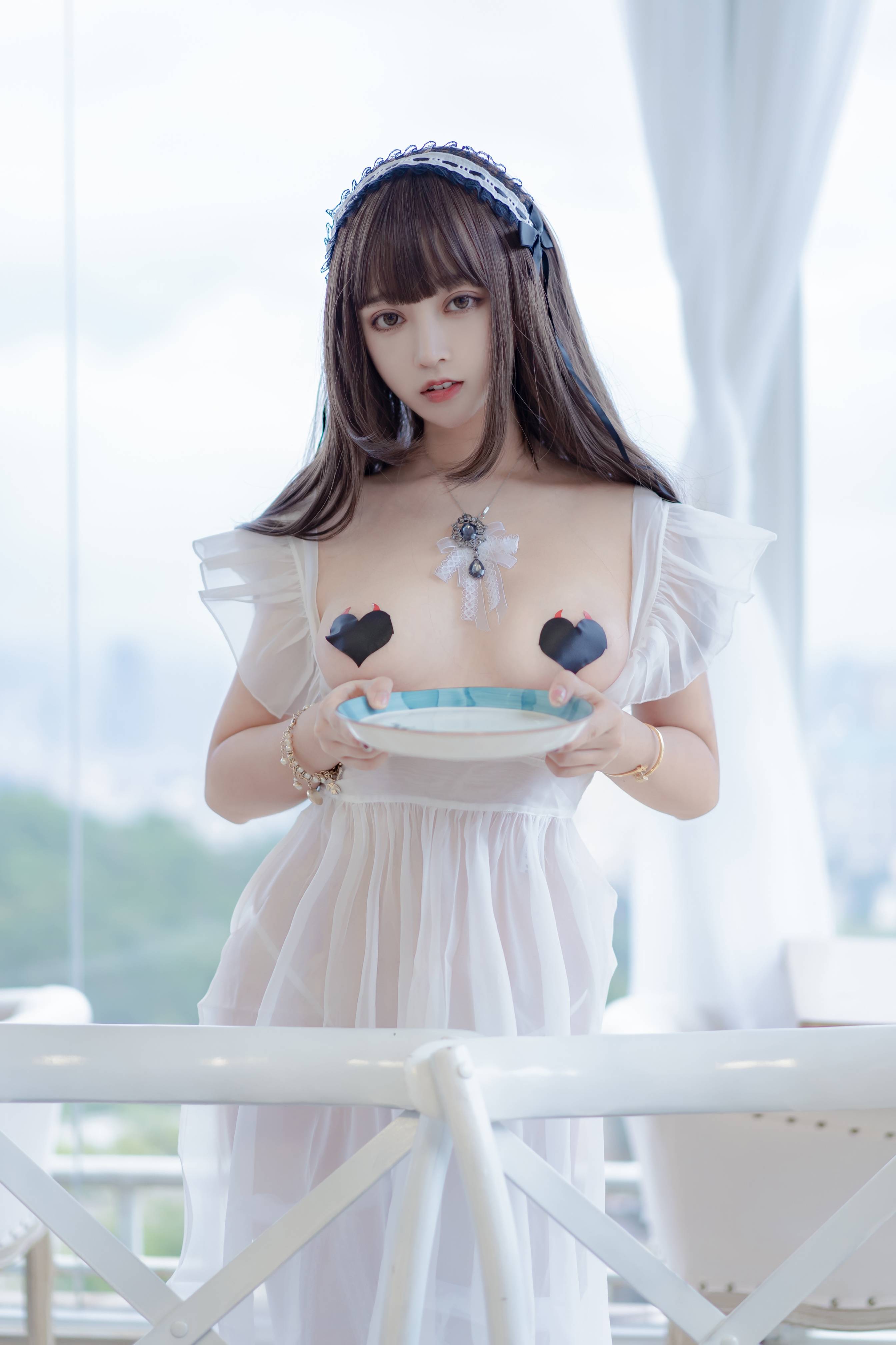 过期米线线喵 NO.085 透明围裙会员版 [33P-12MB]_第2集