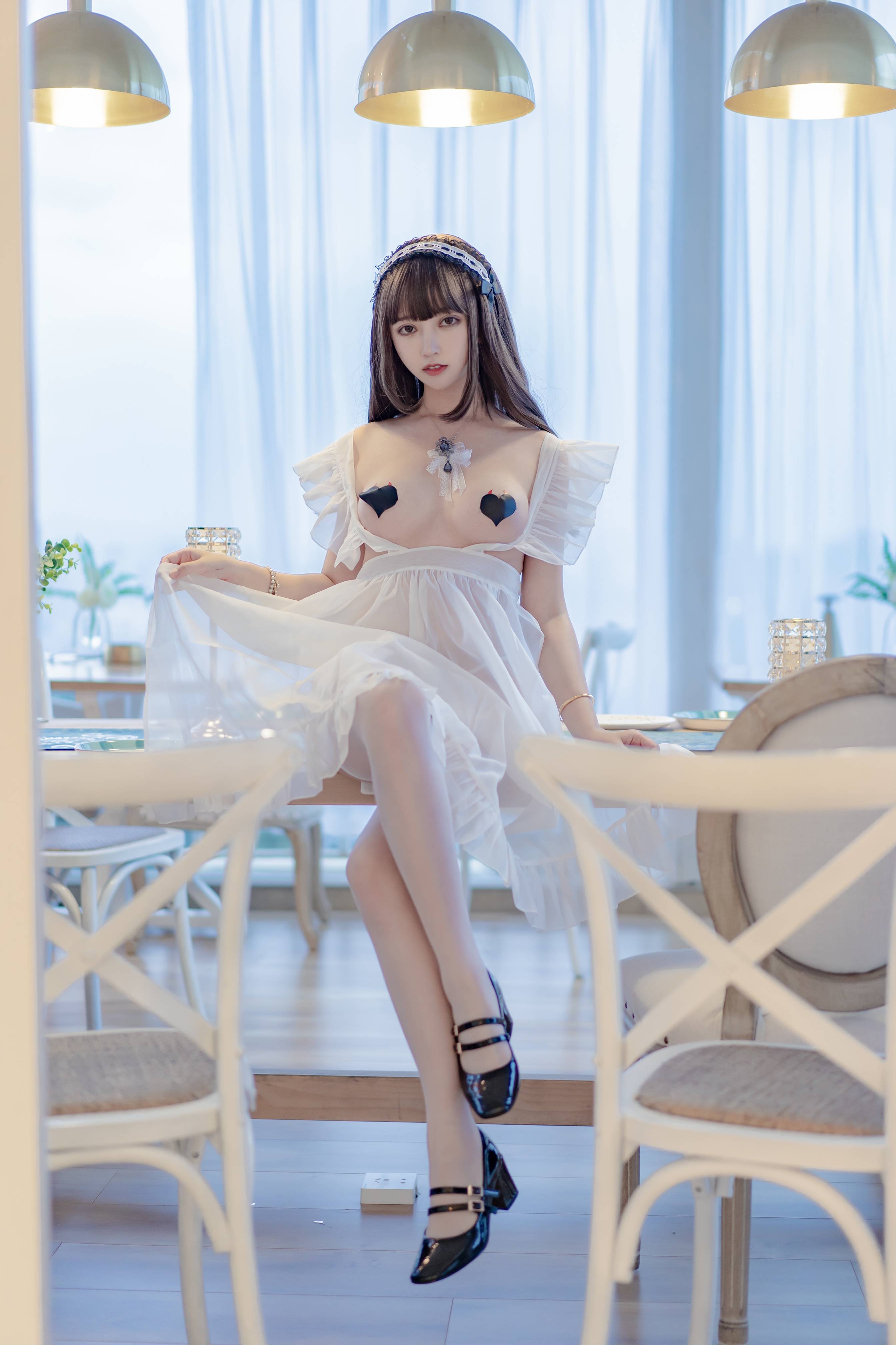 过期米线线喵 NO.085 透明围裙会员版 [33P-12MB]_第2集