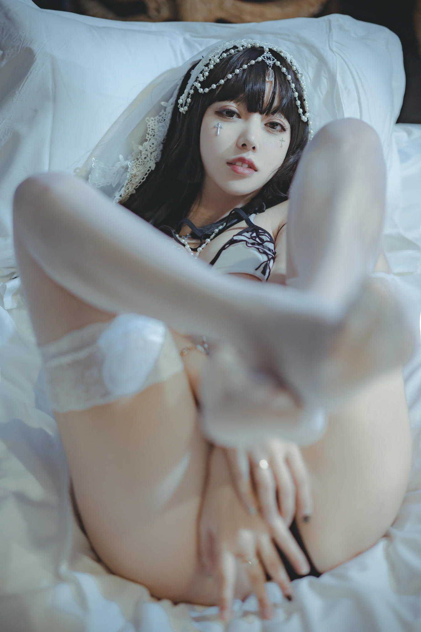 过期米线线喵 NO.087 修女 [53P-81MB]_第3集