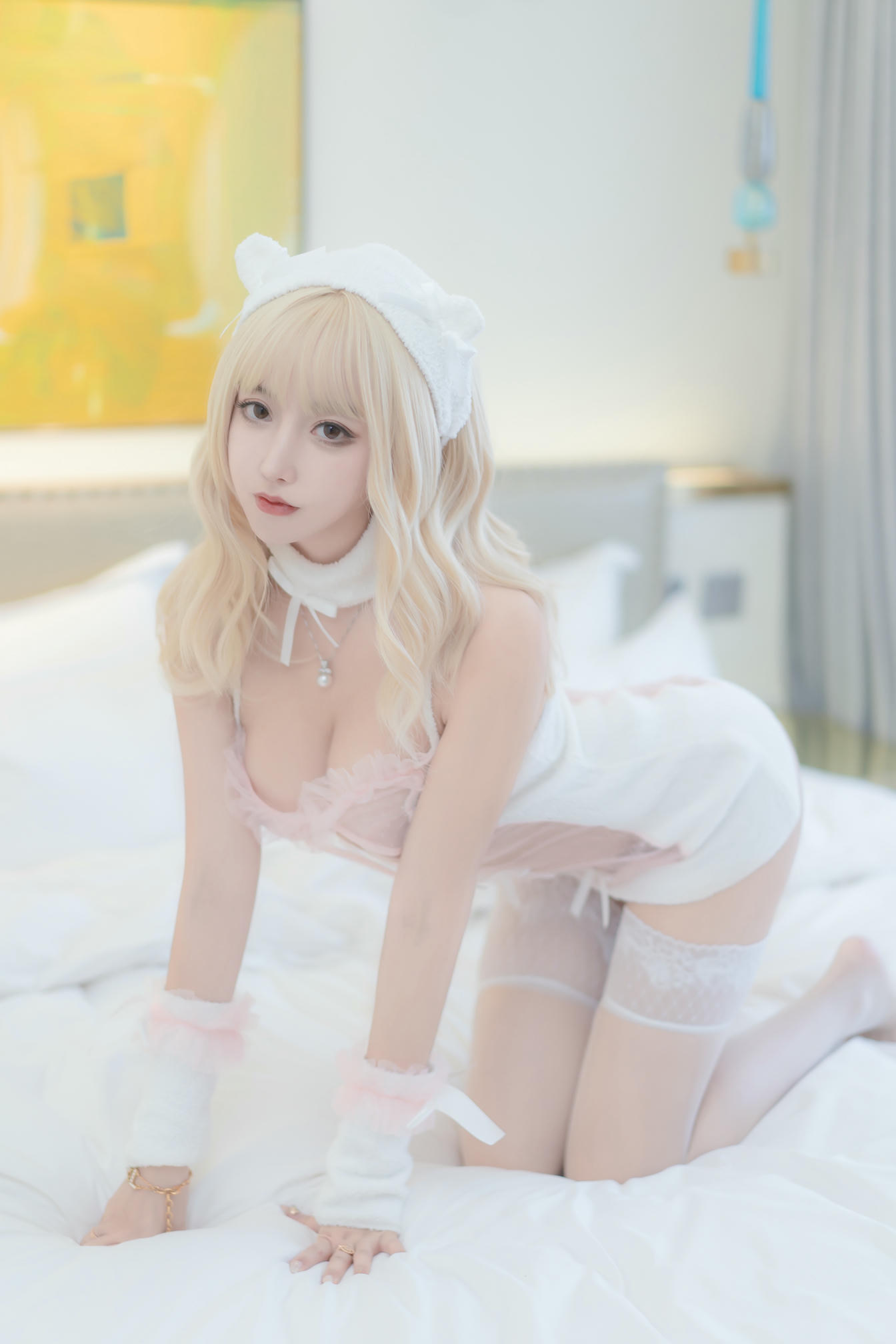 过期米线线喵 NO.088 小熊 [56P-57MB]_第1集