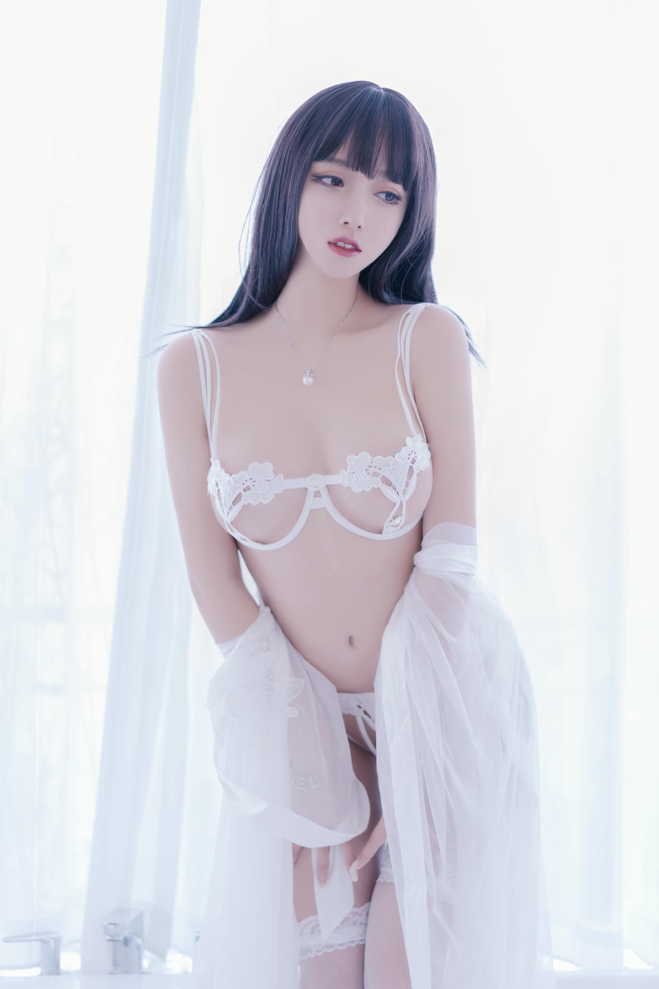 过期米线线喵 NO.091 镂空内衣 [65P-83MB]_第2集