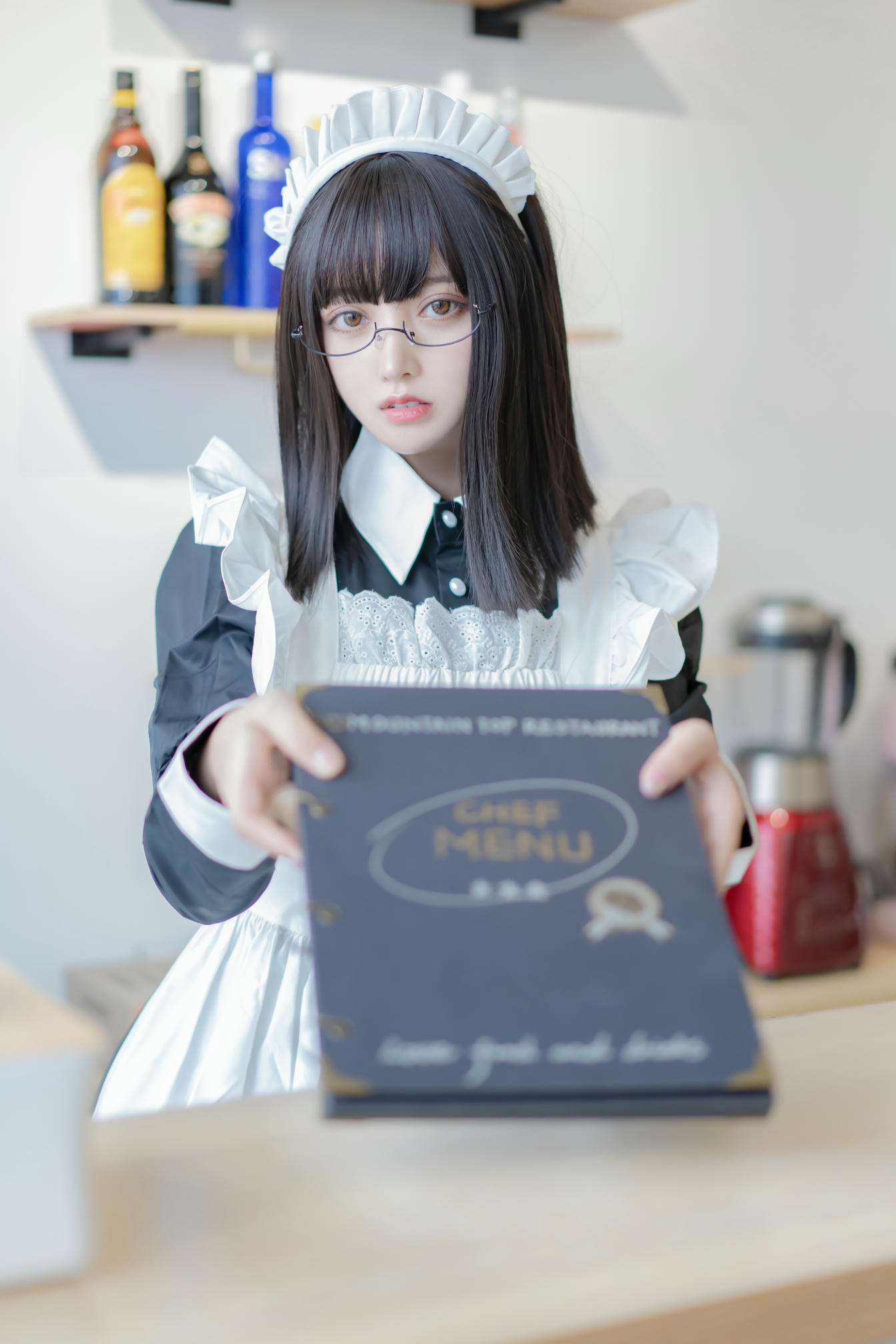 过期米线线喵 NO.099 女仆长 [28P-72MB]_第1集