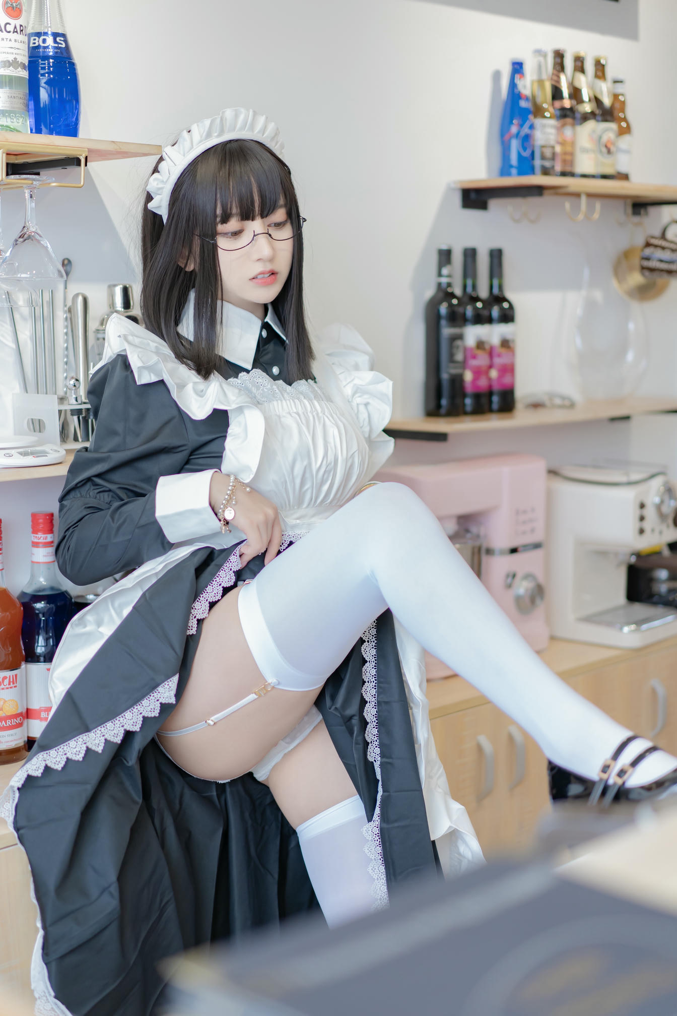 过期米线线喵 NO.099 女仆长 [28P-72MB]_第1集
