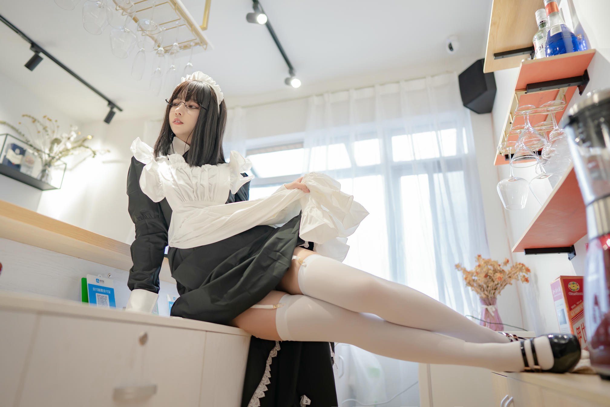 过期米线线喵 NO.099 女仆长 [28P-72MB]_第1集