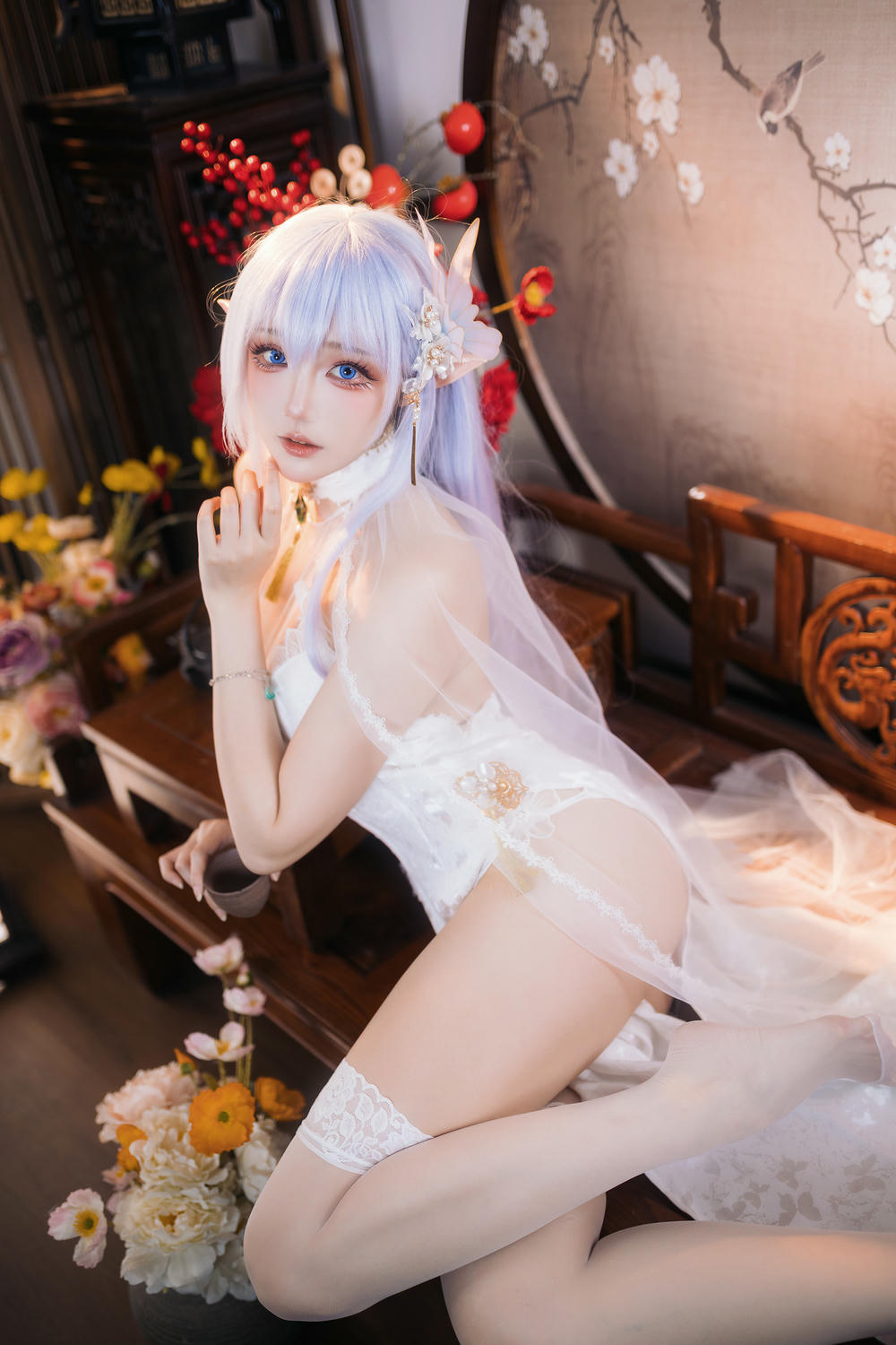 瓜希酱 NO.098 阿尔比恩旗袍[20P-28.3M]_第1集