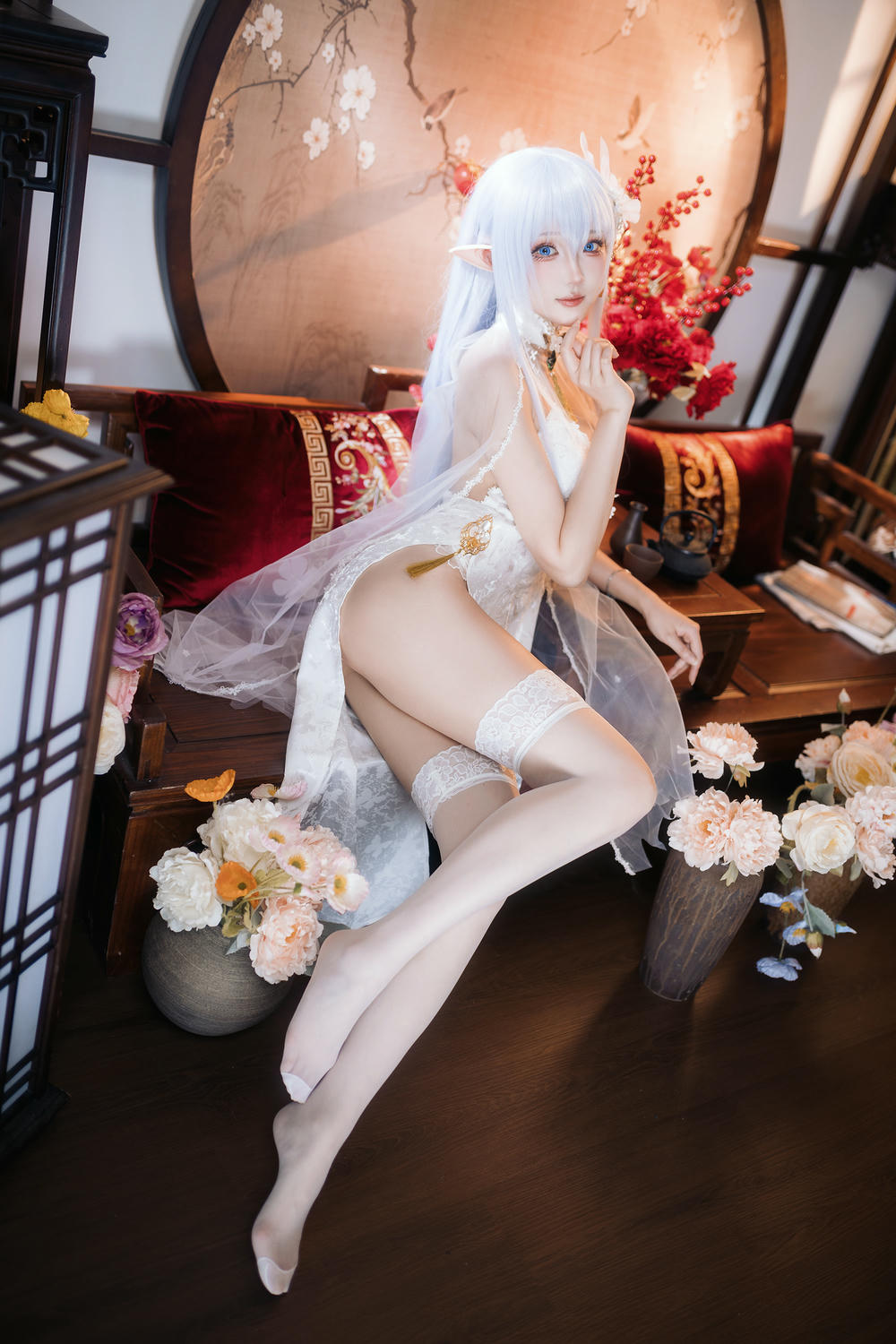 瓜希酱 NO.098 阿尔比恩旗袍[20P-28.3M]_第1集