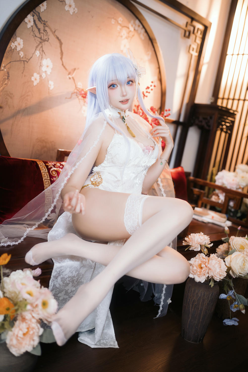 瓜希酱 NO.098 阿尔比恩旗袍[20P-28.3M]_第1集