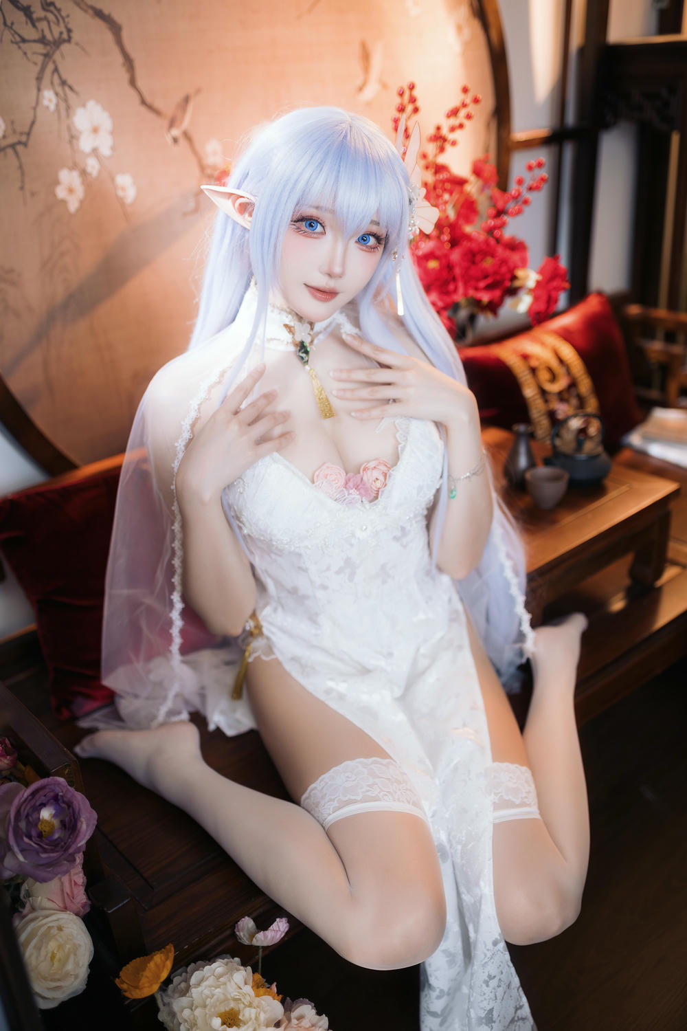 瓜希酱 NO.098 阿尔比恩旗袍[20P-28.3M]_第1集