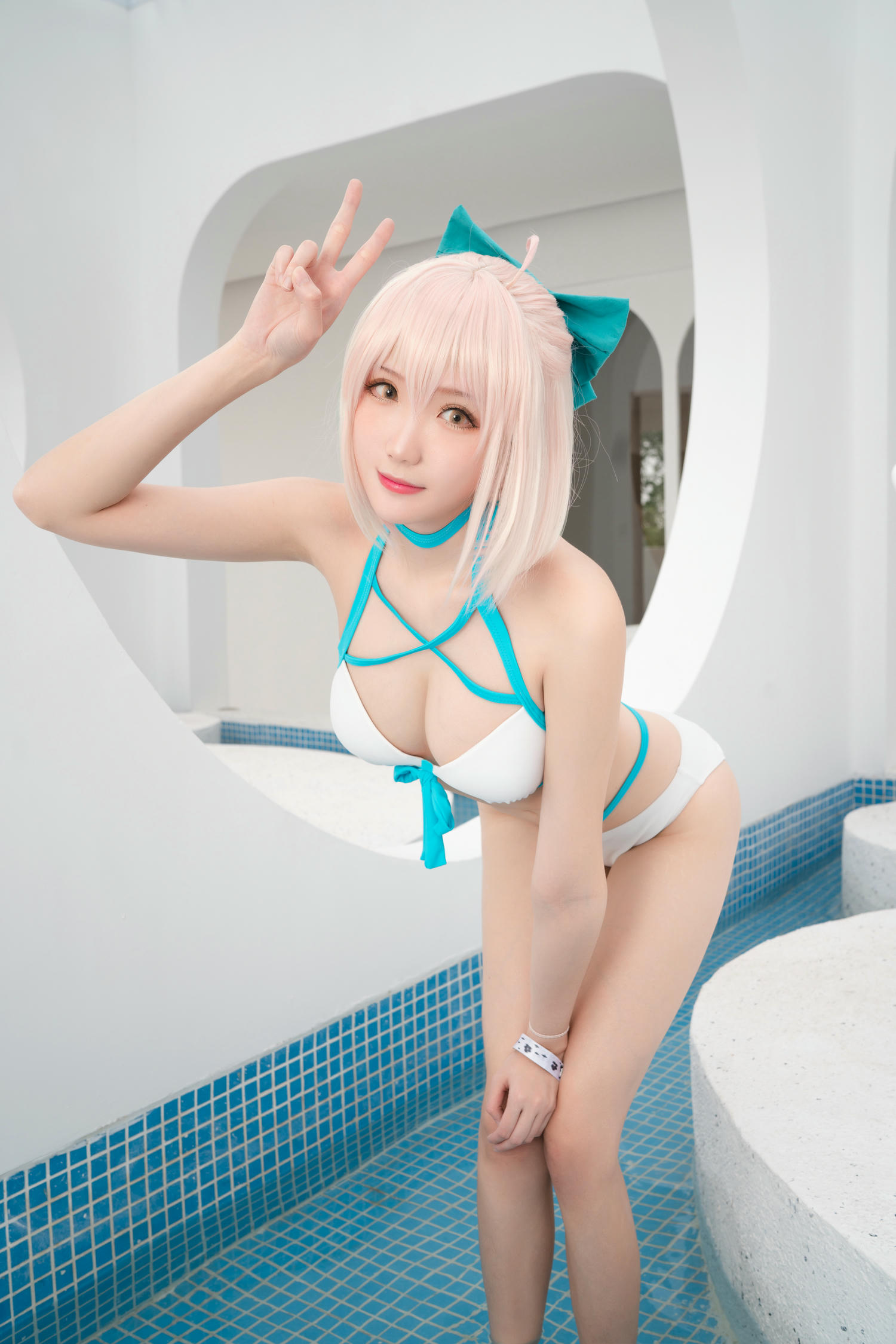 瓜希酱 NO.015 总司水着满破_第1集