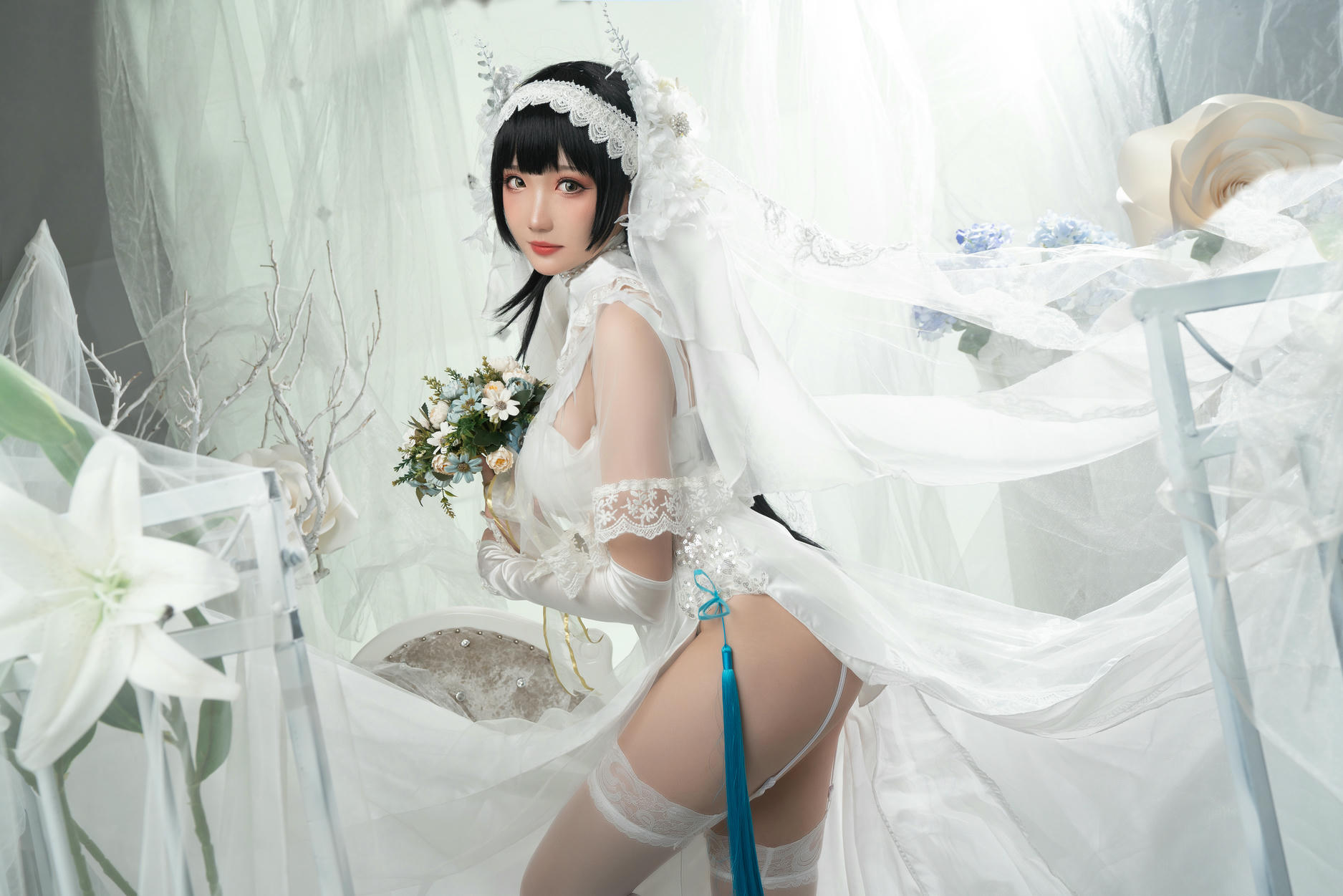 瓜希酱 NO.037 95式花嫁 [30P-130MB]_第1集