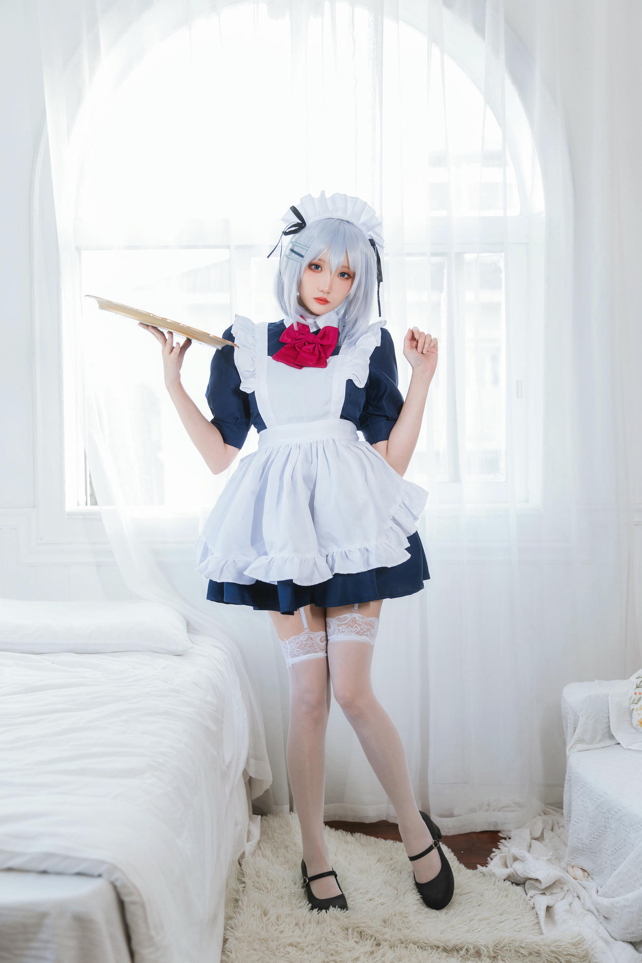 瓜希酱 NO.043 折纸女仆 [22P-84MB]_第1集