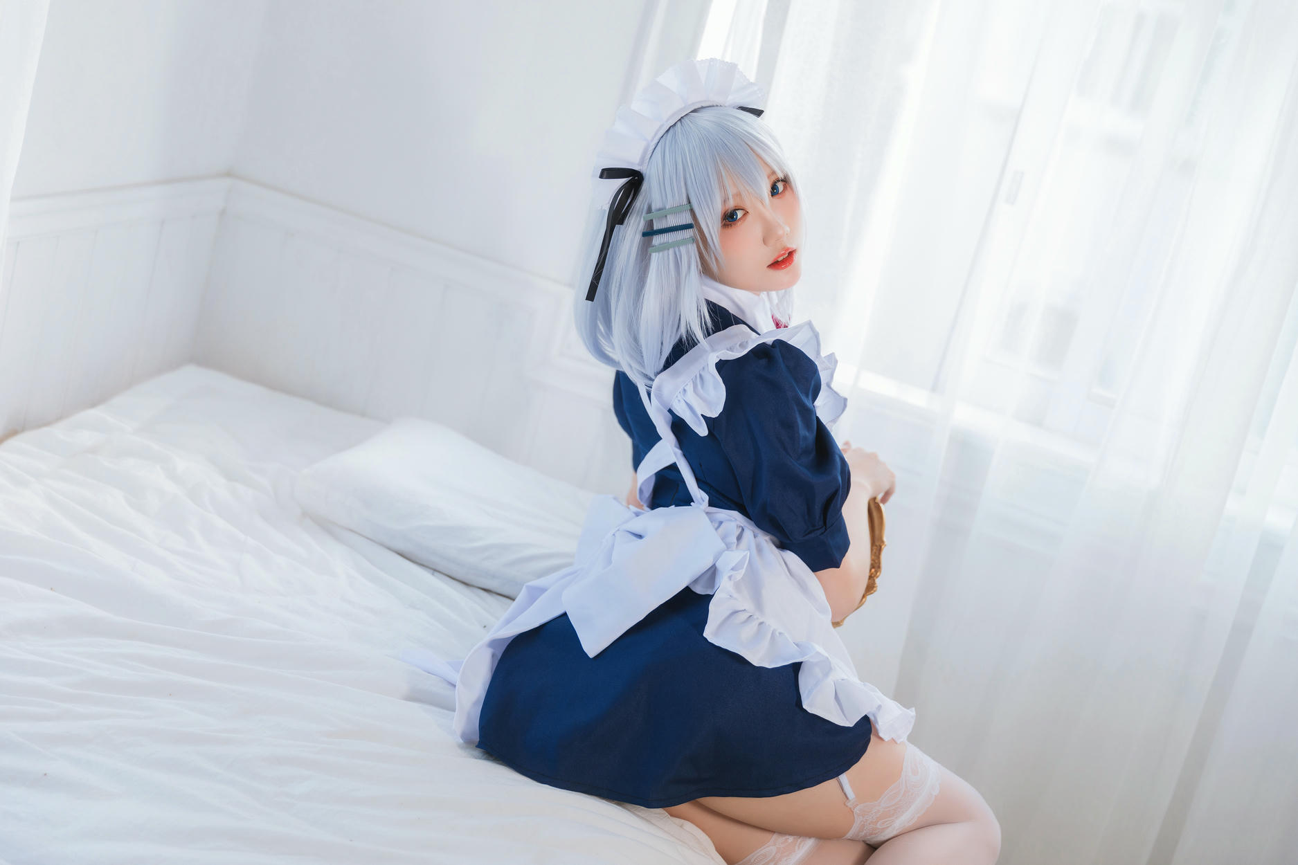 瓜希酱 NO.043 折纸女仆 [22P-84MB]_第1集