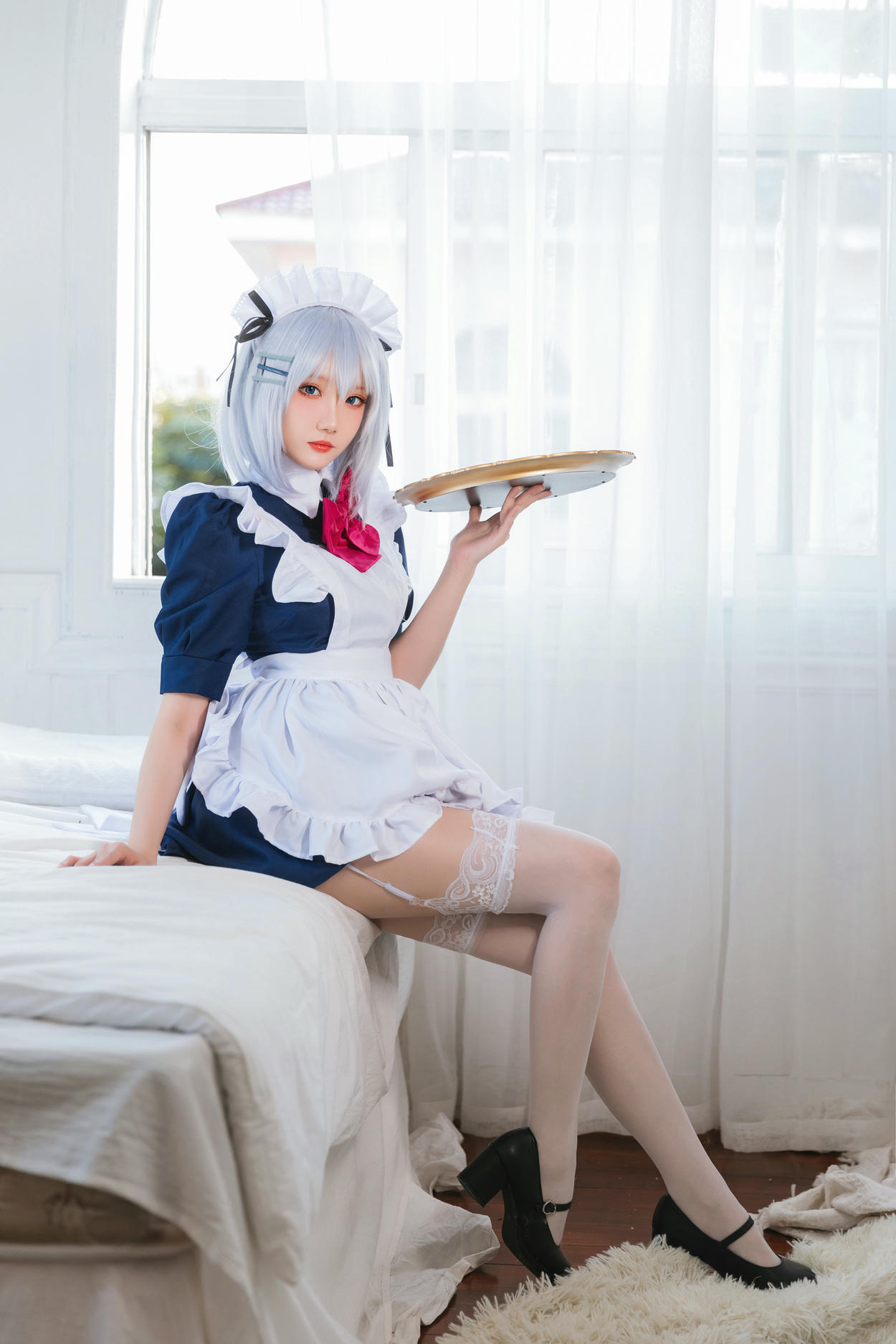 瓜希酱 NO.043 折纸女仆 [22P-84MB]_第1集