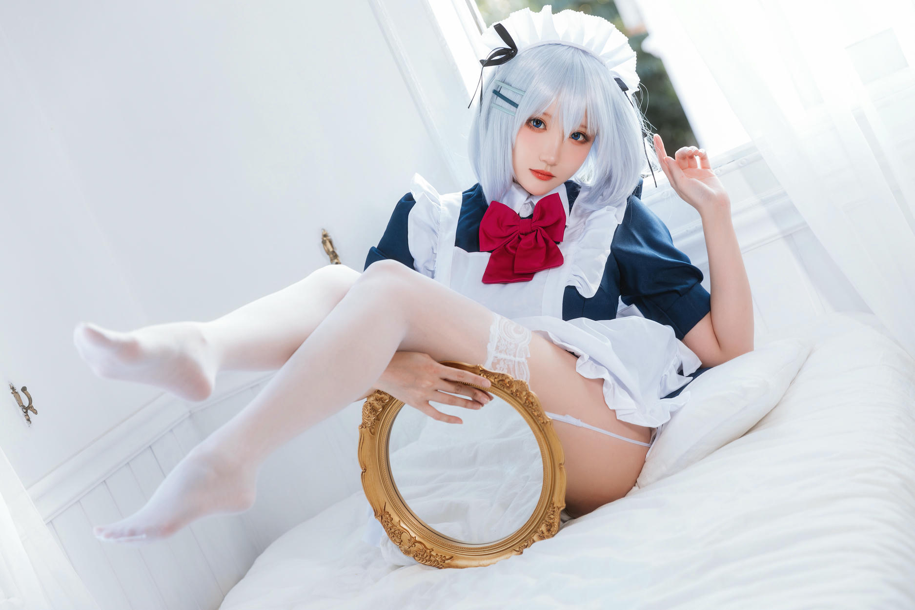 瓜希酱 NO.043 折纸女仆 [22P-84MB]_第1集