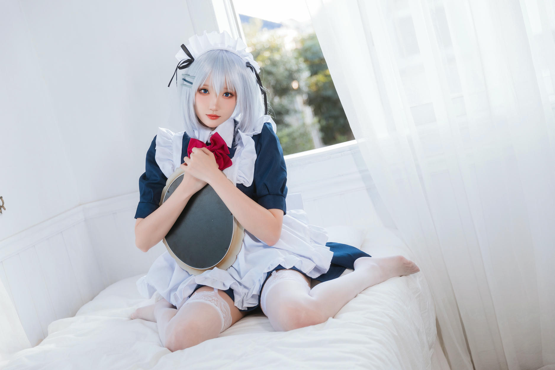 瓜希酱 NO.043 折纸女仆 [22P-84MB]_第1集
