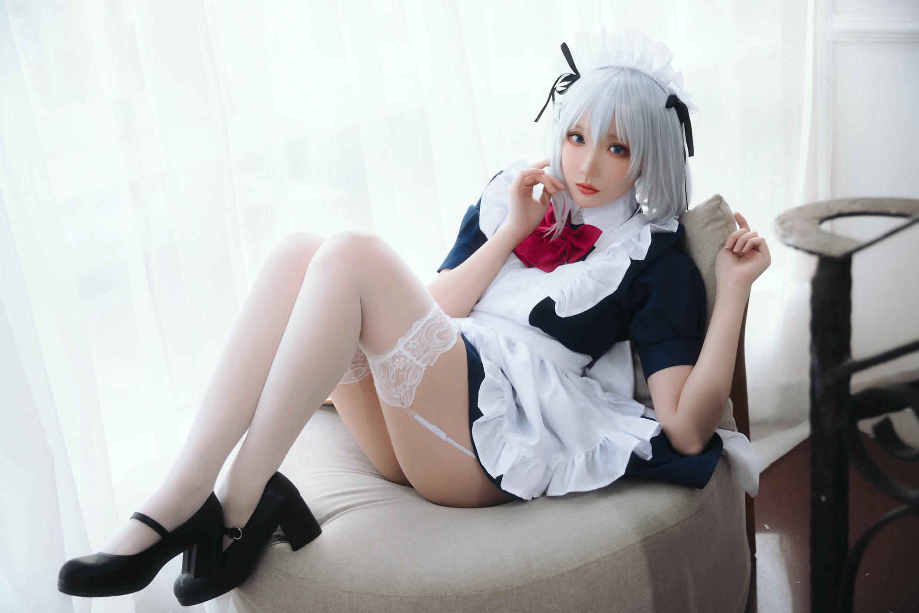 瓜希酱 NO.043 折纸女仆 [22P-84MB]_第1集