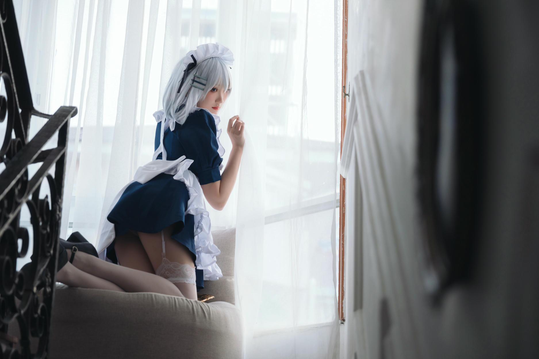 瓜希酱 NO.043 折纸女仆 [22P-84MB]_第1集