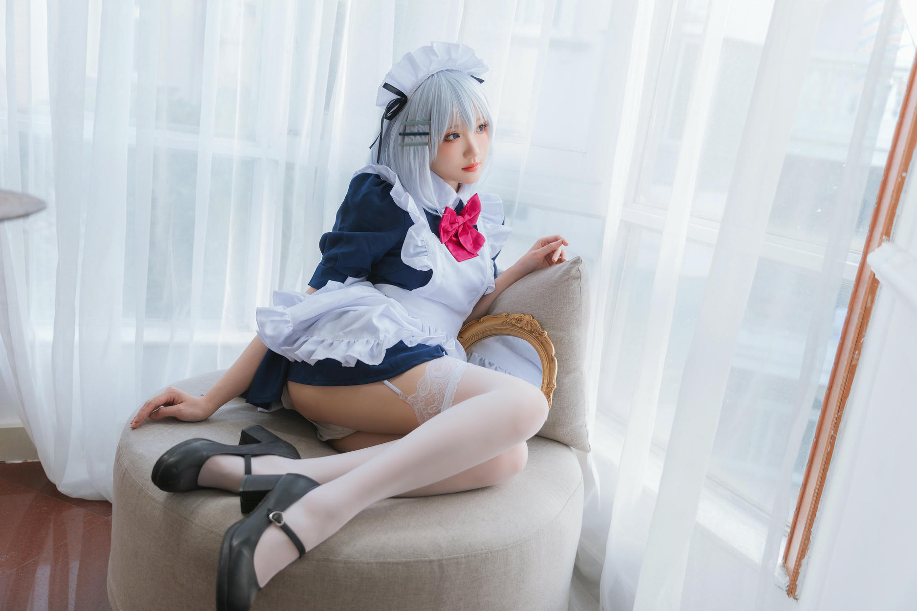 瓜希酱 NO.043 折纸女仆 [22P-84MB]_第1集