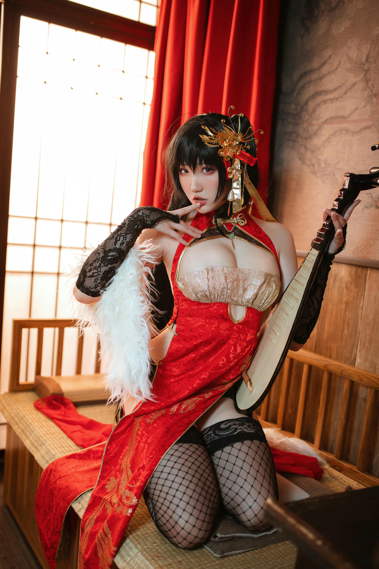 瓜希酱 NO.044 大凤旗袍 [22P-138MB]_第1集