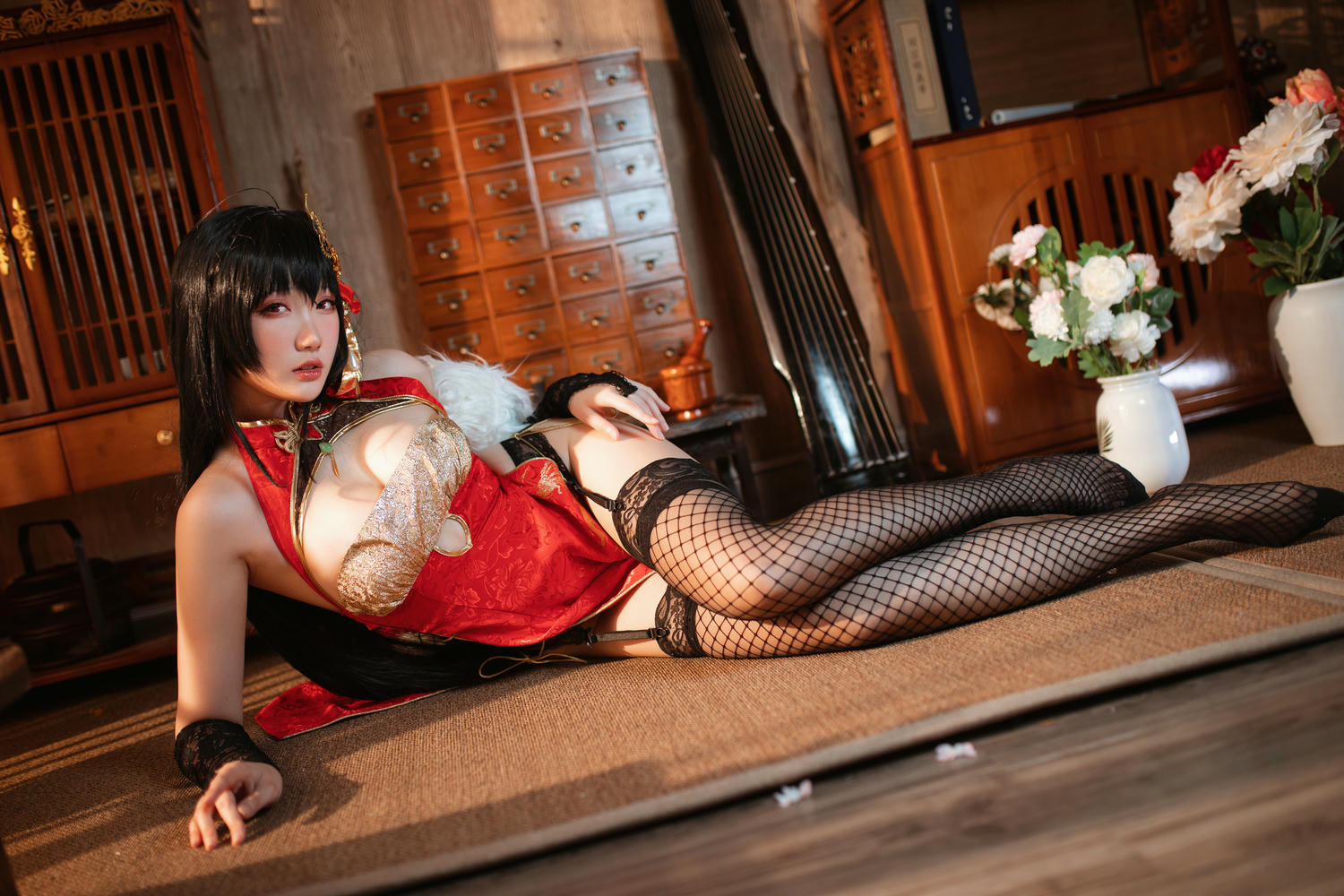 瓜希酱 NO.044 大凤旗袍 [22P-138MB]_第1集