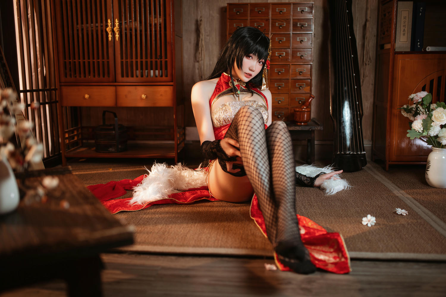 瓜希酱 NO.044 大凤旗袍 [22P-138MB]_第1集