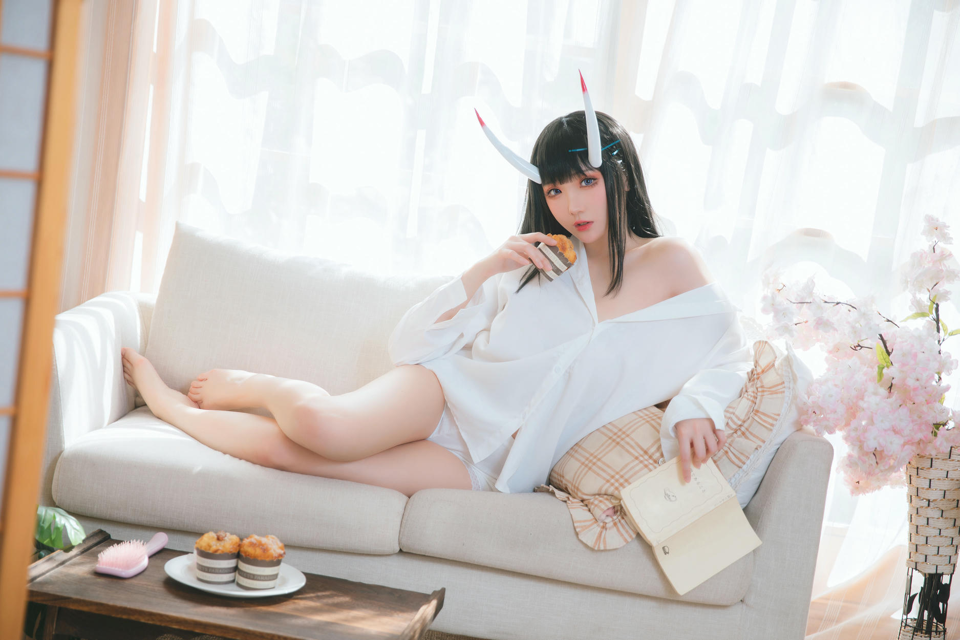 瓜希酱 NO.045 能代衬衣 [23P-108MB]_第1集