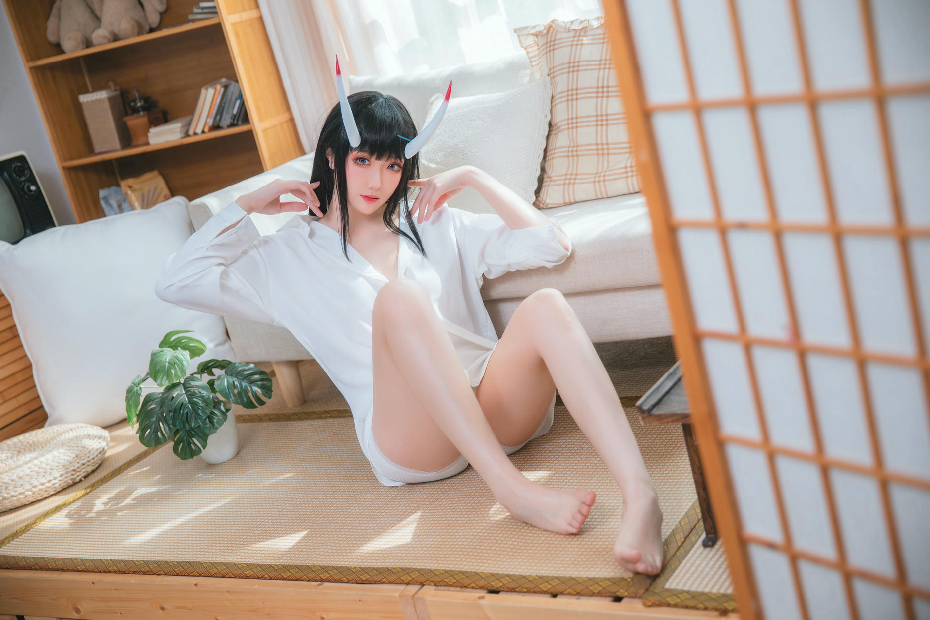 瓜希酱 NO.045 能代衬衣 [23P-108MB]_第1集