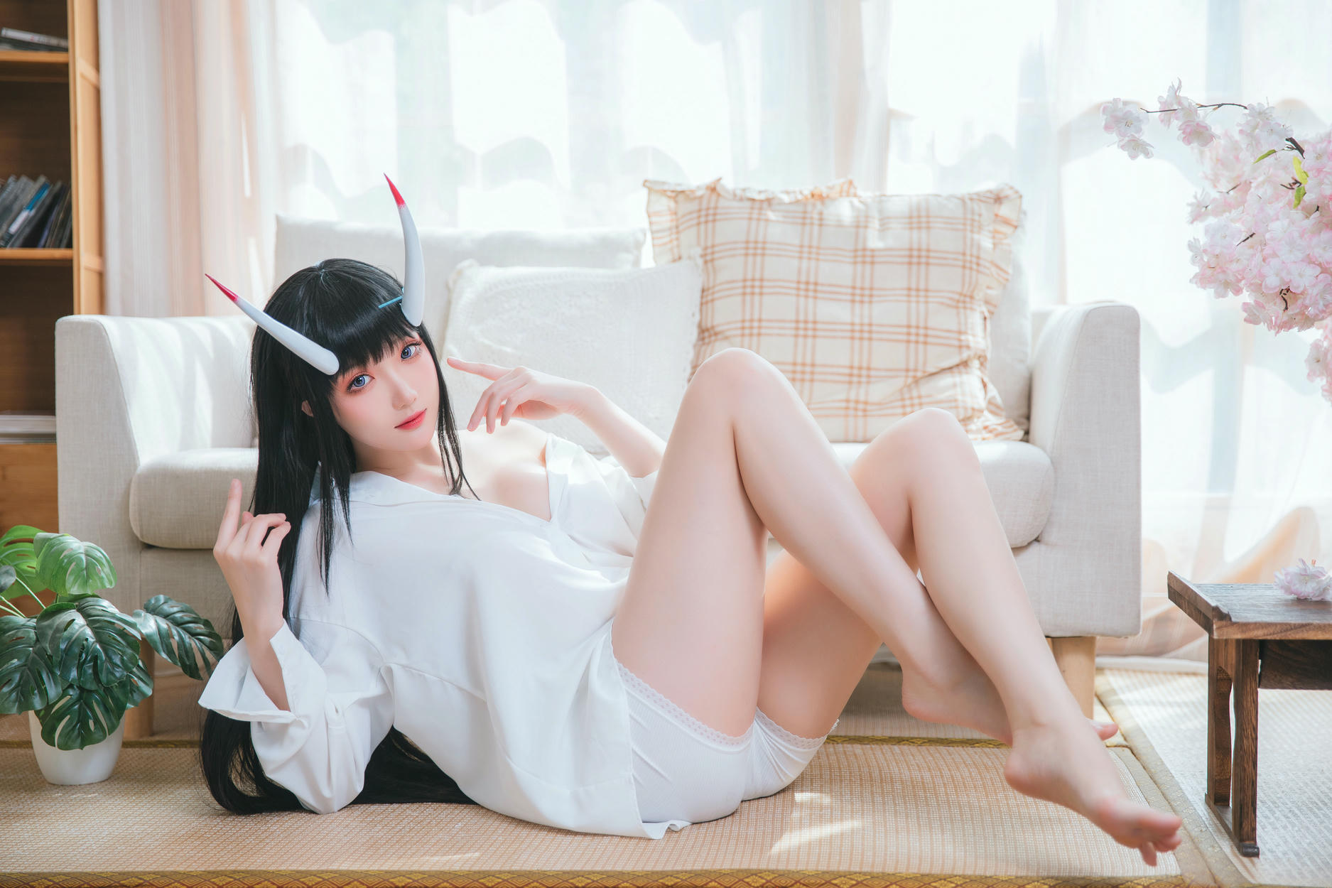 瓜希酱 NO.045 能代衬衣 [23P-108MB]_第1集