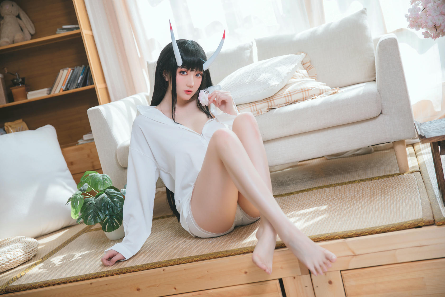 瓜希酱 NO.045 能代衬衣 [23P-108MB]_第1集