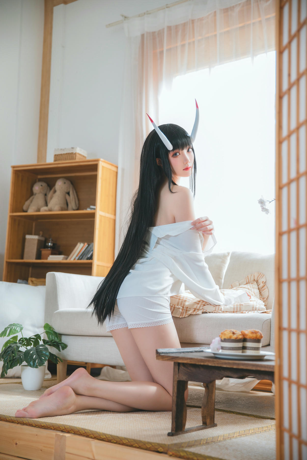 瓜希酱 NO.045 能代衬衣 [23P-108MB]_第1集