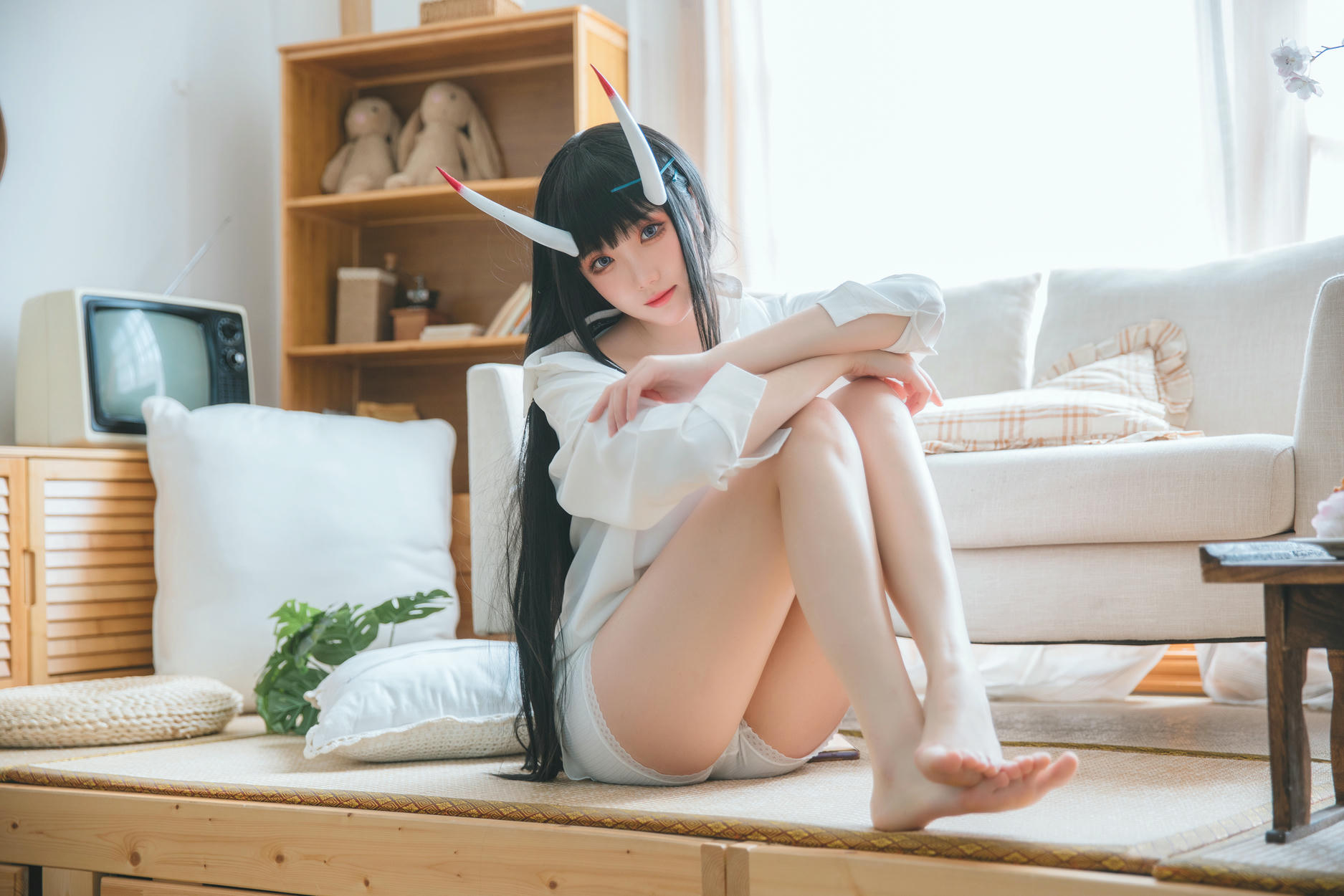 瓜希酱 NO.045 能代衬衣 [23P-108MB]_第2集
