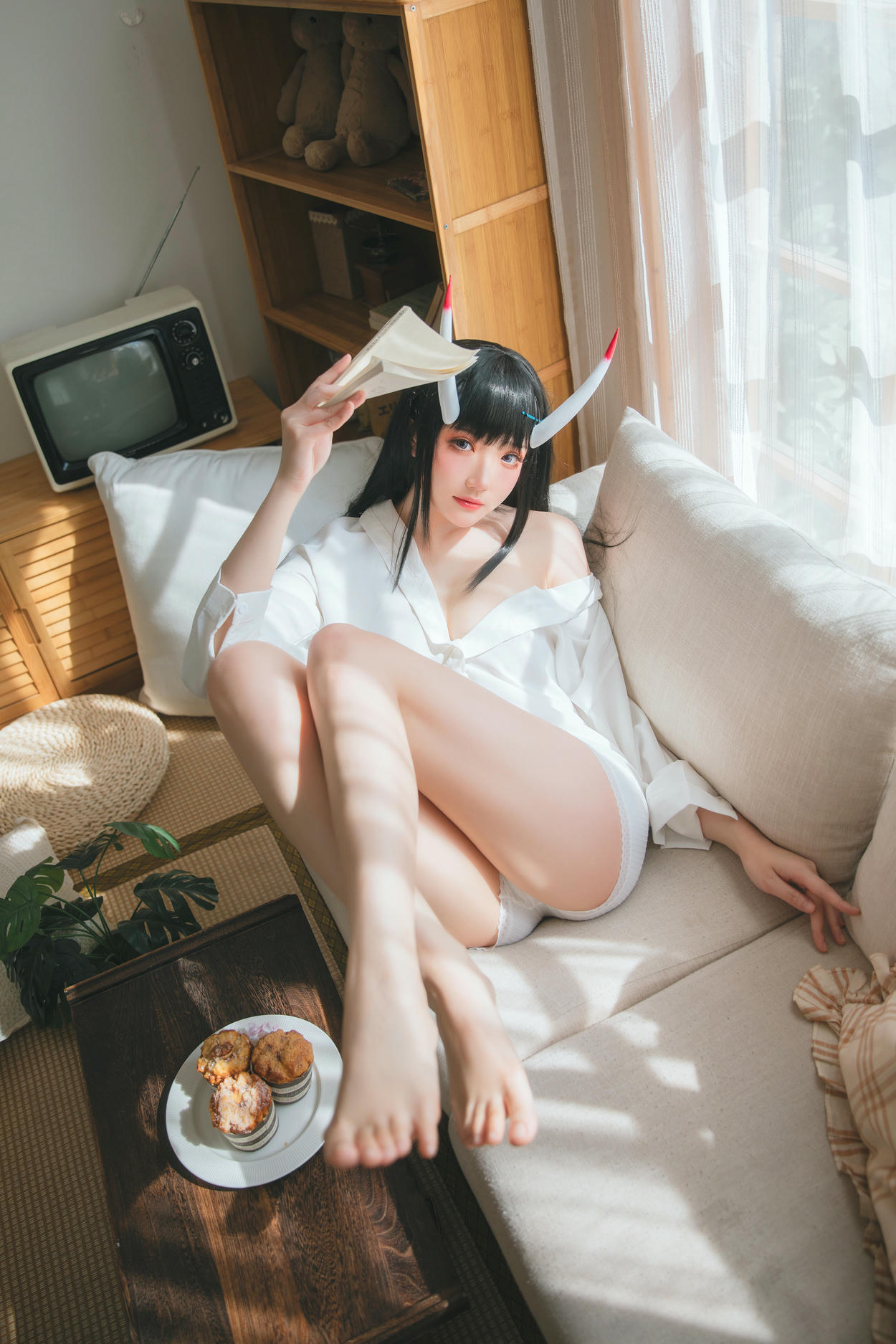瓜希酱 NO.045 能代衬衣 [23P-108MB]_第1集