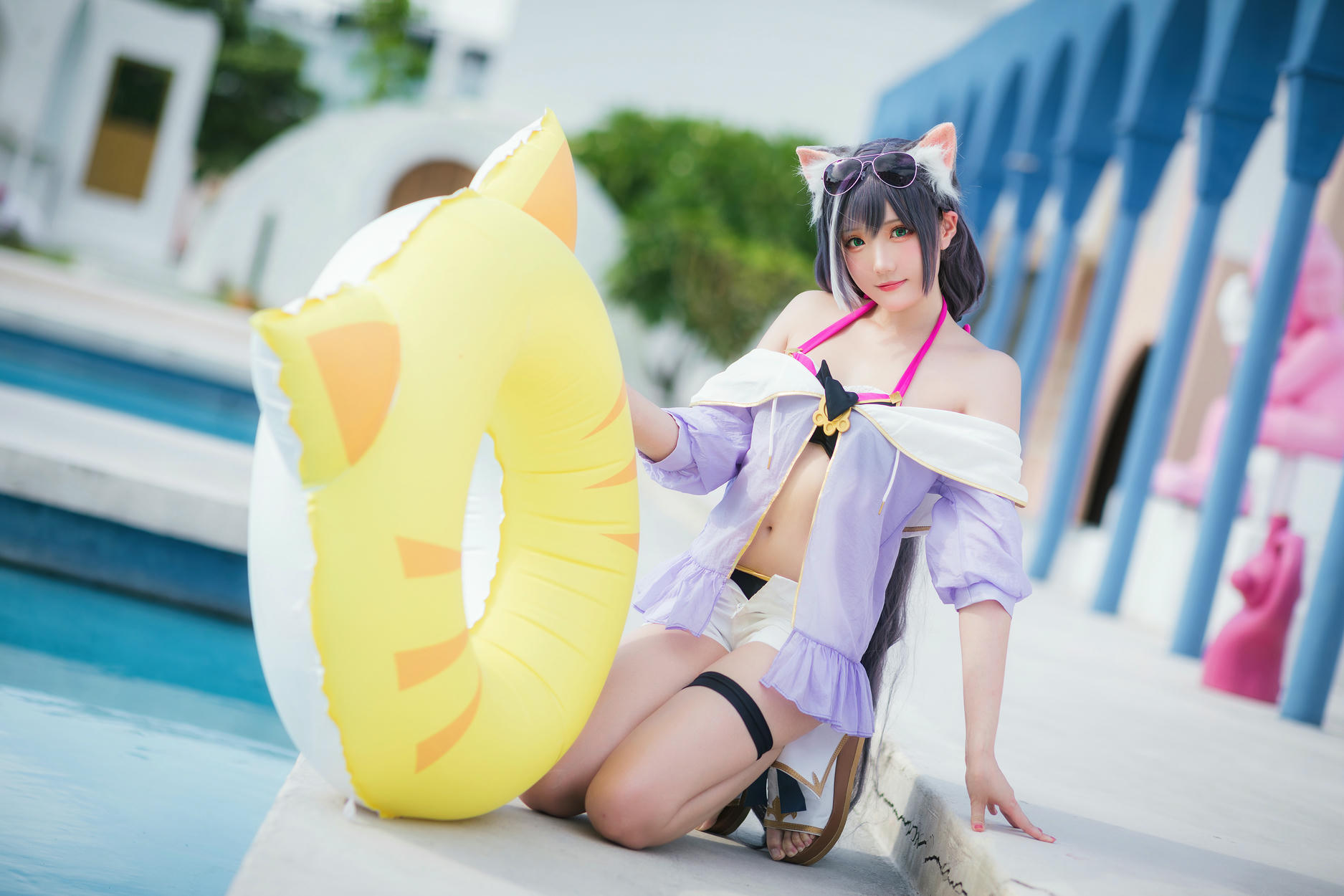 瓜希酱 NO.064 公主连结 凯露夏日 Kyaru [21P-86MB]_第1集