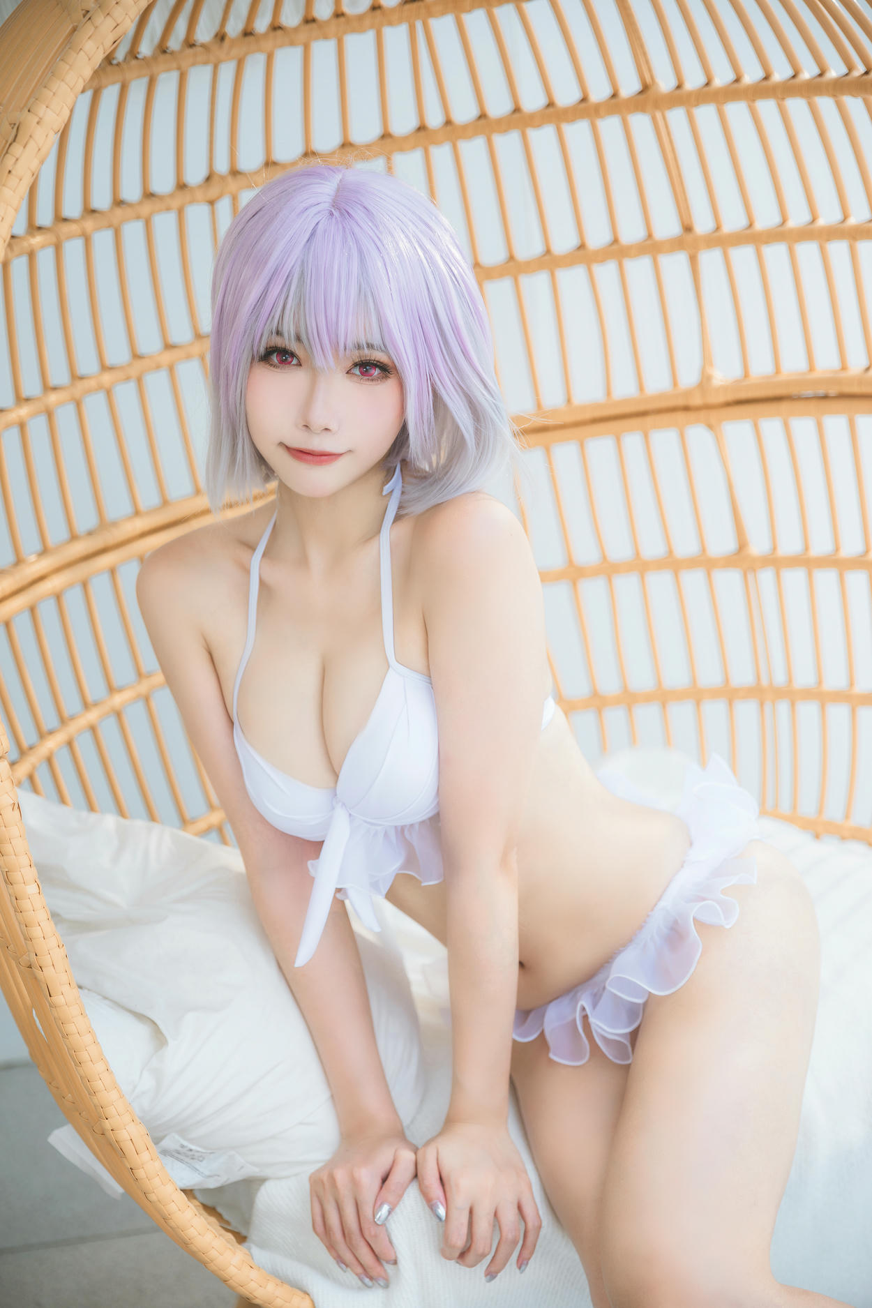 瓜希酱 NO.083 &Momoko葵葵 宝多六花 新条茜 泳装[85P-340.7M]_第2集