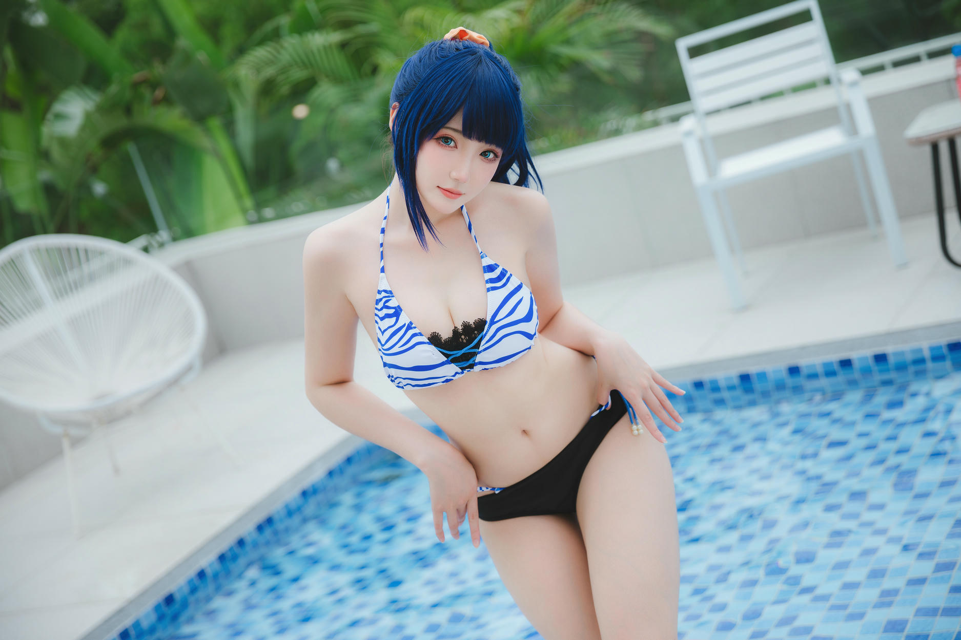 瓜希酱 NO.083 &Momoko葵葵 宝多六花 新条茜 泳装[85P-340.7M]_第2集