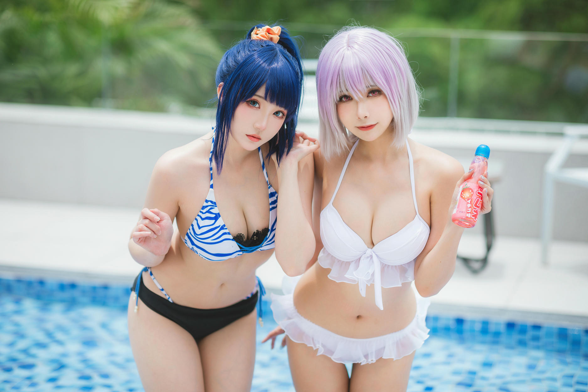 瓜希酱 NO.085 &Momoko葵葵 电光超人古利特 宝多六花&新条茜 泳装[85P／453MB]_第2集