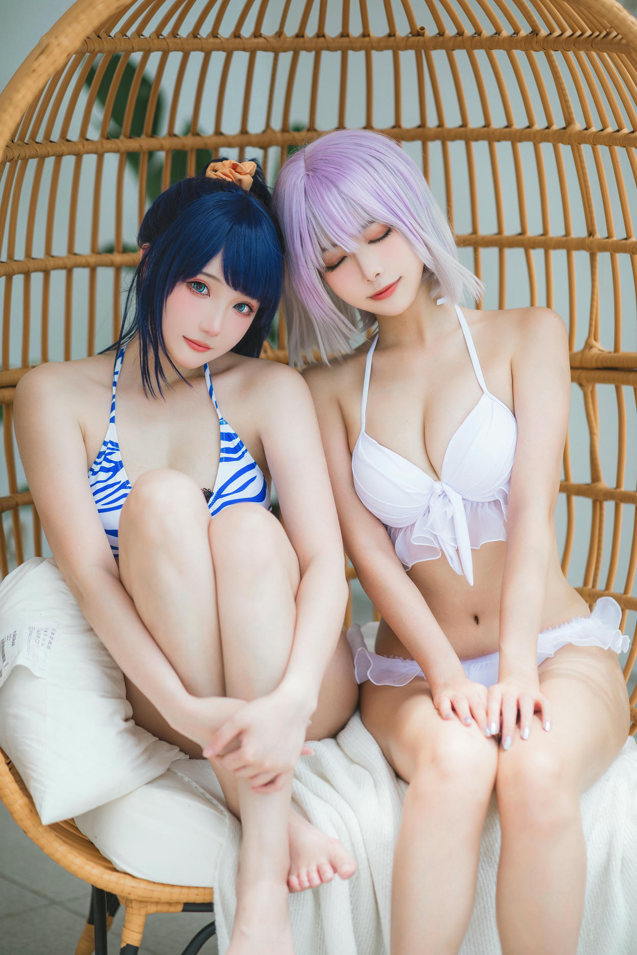 瓜希酱 NO.085 &Momoko葵葵 电光超人古利特 宝多六花&新条茜 泳装[85P／453MB]_第2集