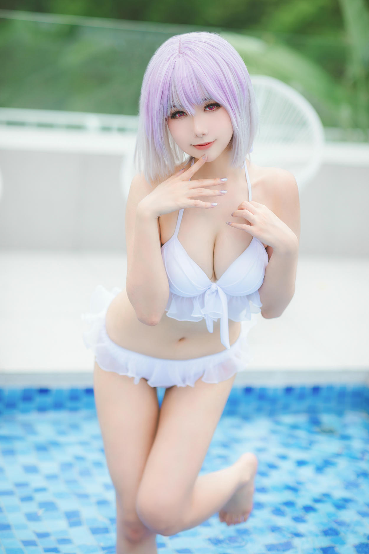 瓜希酱 NO.085 &Momoko葵葵 电光超人古利特 宝多六花&新条茜 泳装[85P／453MB]_第2集