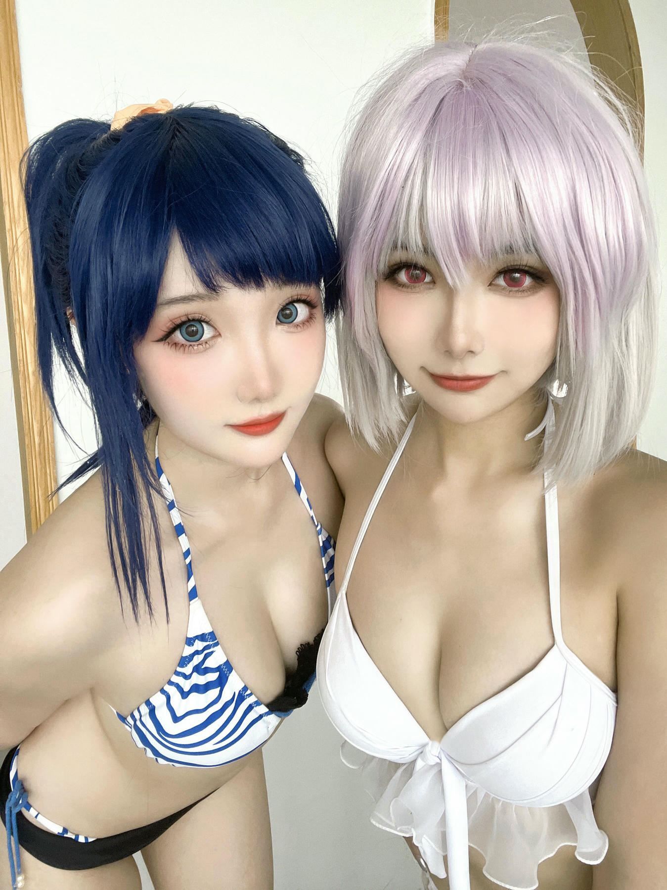 瓜希酱 NO.085 &Momoko葵葵 电光超人古利特 宝多六花&新条茜 泳装[85P／453MB]-ZP_第1集