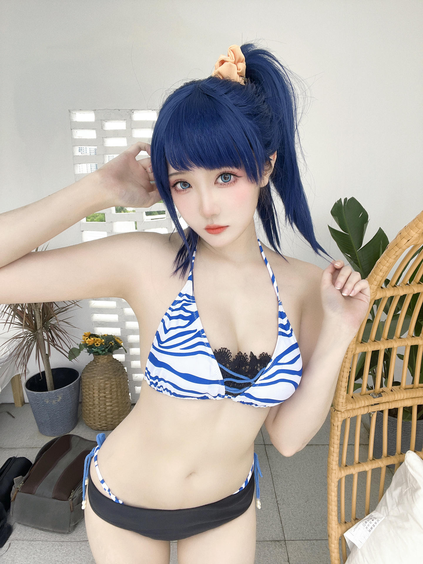 瓜希酱 NO.085 &Momoko葵葵 电光超人古利特 宝多六花&新条茜 泳装[85P／453MB]-ZP_第1集
