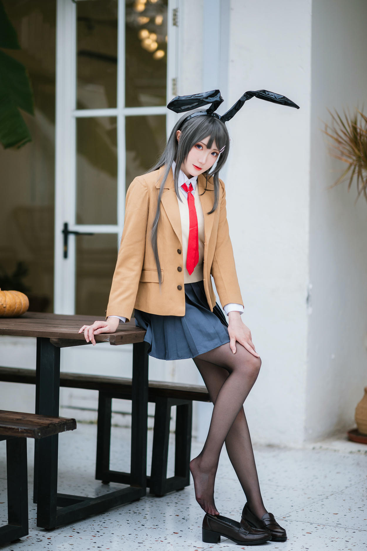 瓜希酱 NO.092 樱岛麻衣 校服[20P-42.2M]_第1集