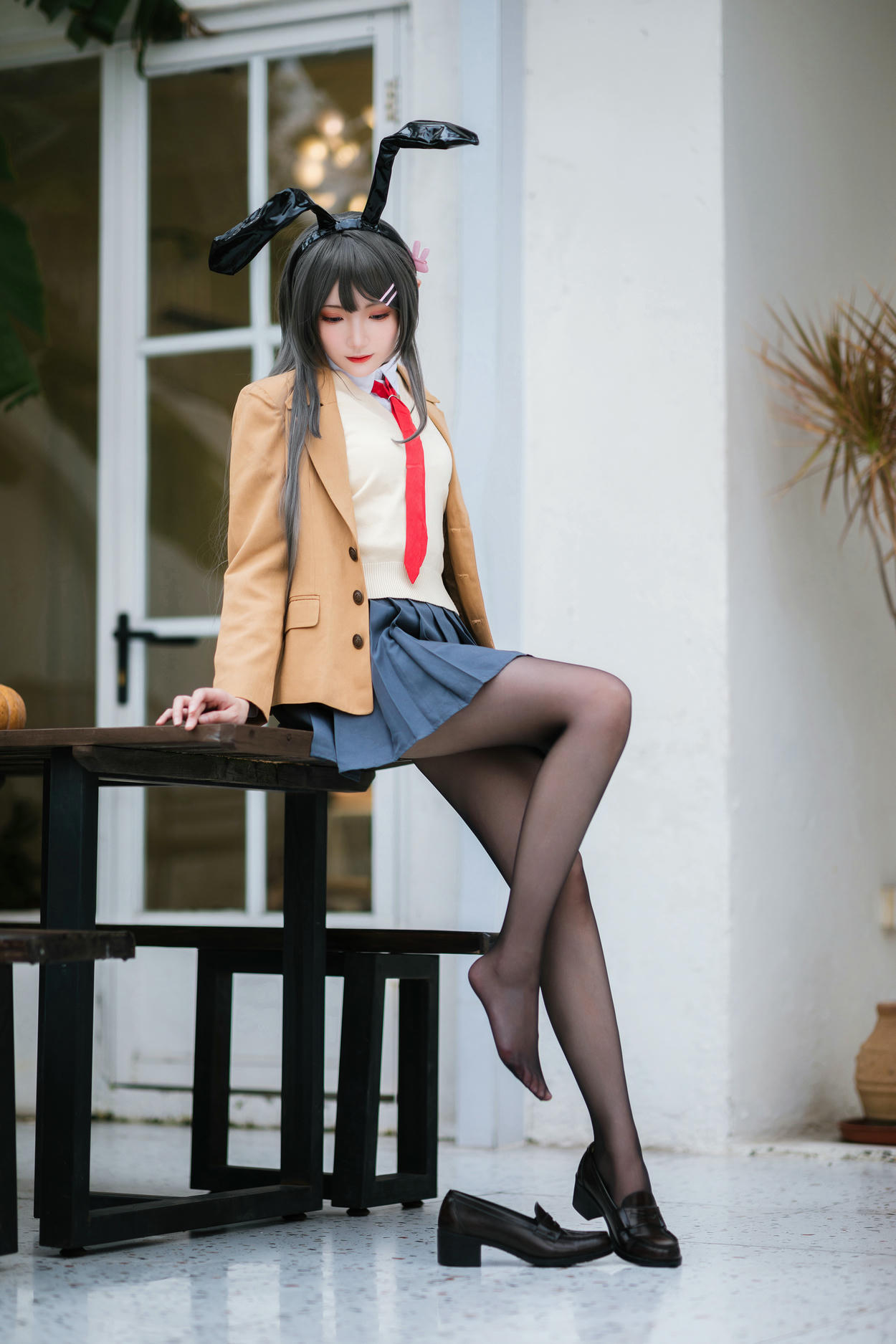 瓜希酱 NO.092 樱岛麻衣 校服[20P-42.2M]_第1集