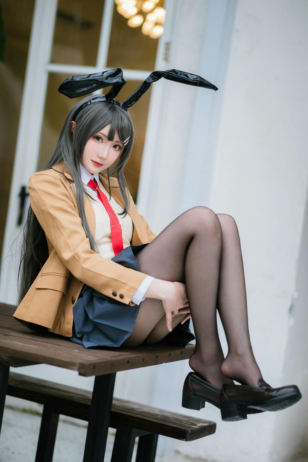 瓜希酱 NO.092 樱岛麻衣 校服[20P-42.2M]_第1集