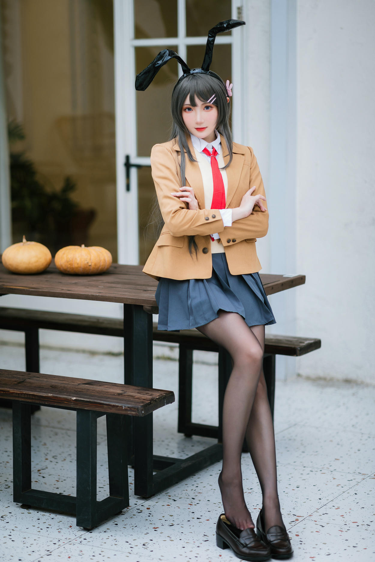 瓜希酱 NO.092 樱岛麻衣 校服[20P-42.2M]_第1集