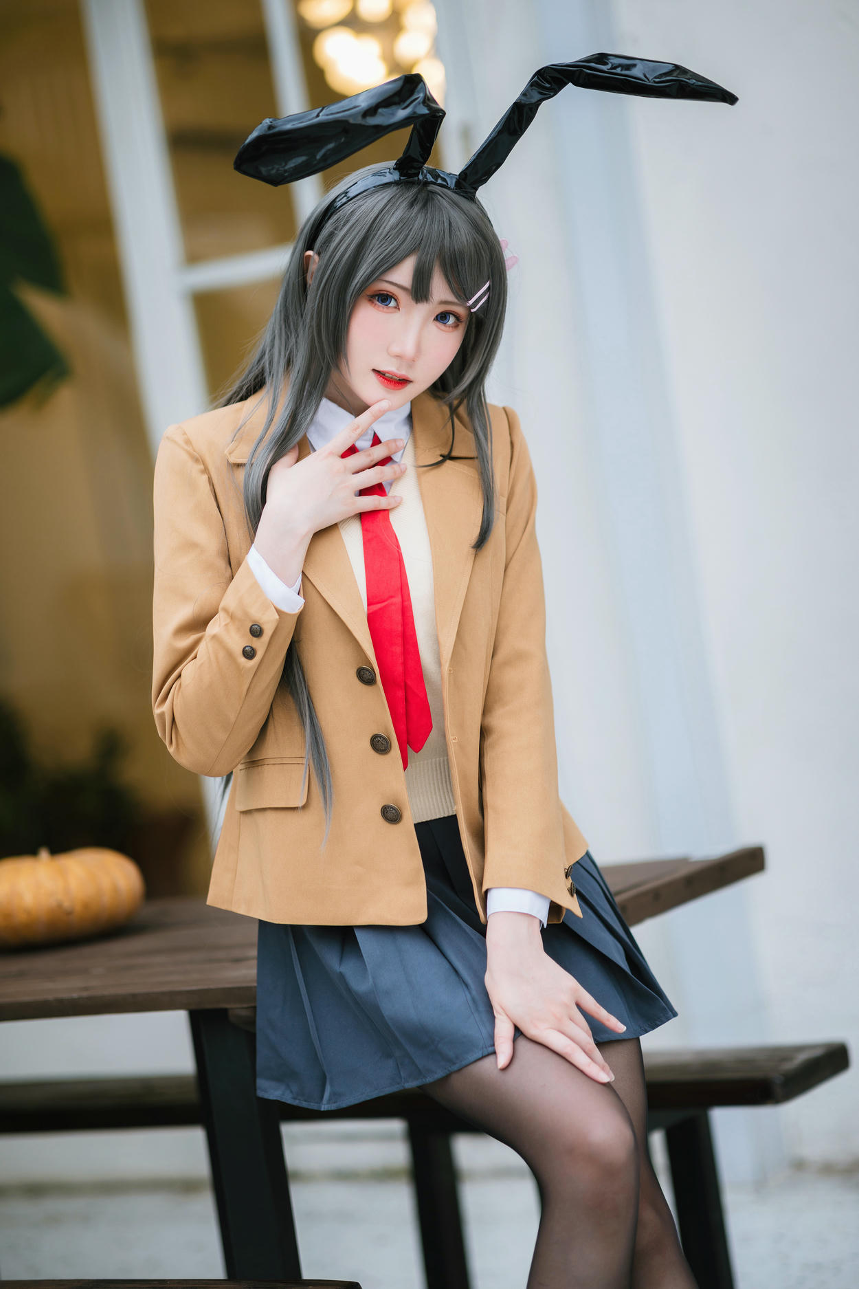 瓜希酱 NO.092 樱岛麻衣 校服[20P-42.2M]_第1集