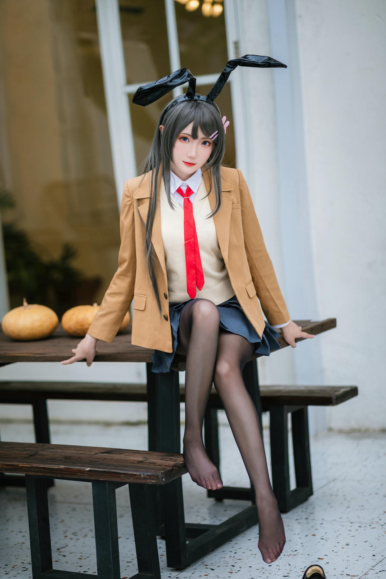 瓜希酱 NO.092 樱岛麻衣 校服[20P-42.2M]_第1集