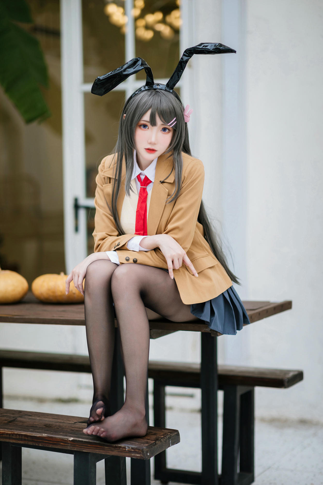 瓜希酱 NO.092 樱岛麻衣 校服[20P-42.2M]_第1集